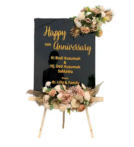 Papan Bunga Akrilik Tambrauw